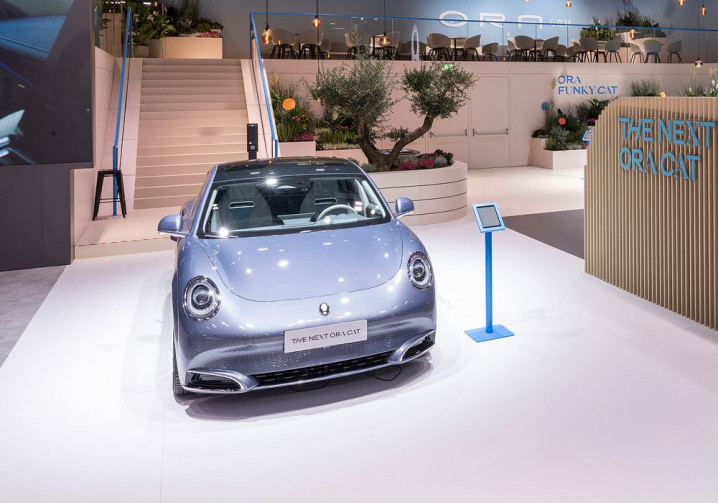 The Next Ora Cat est un coupé quatre portes tout électrique