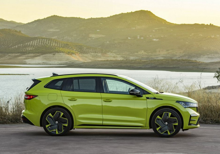 Le SUV électrique Skoda Enyaq RS iV développe 300 ch et 460 Nm de couple