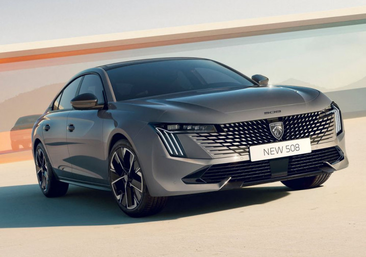 La Peugeot 508 Berline restylée s'offre une nouvelle face avant