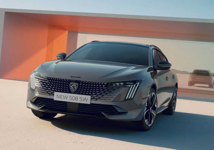 Le break Peugeot 508 SW restylé reçoit une face avant plus dynamique