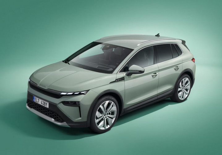 Le SUV compact électrique Skoda Elroq porte le langage de design Modern Solid de Skoda