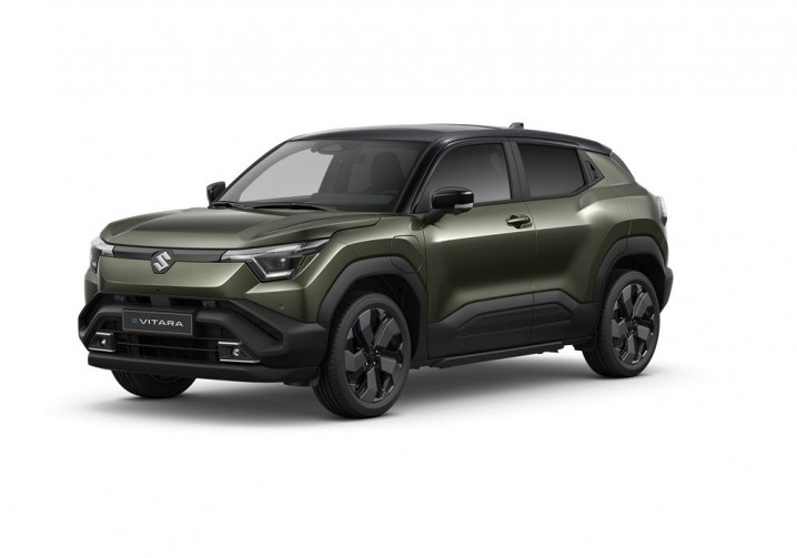Le Suzuki e Vitara électrique affiche un design robuste moderne