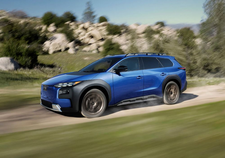 Le Subaru Trailseeker est doté de la traction intégrale symétrique Subaru avec deux moteurs électriques