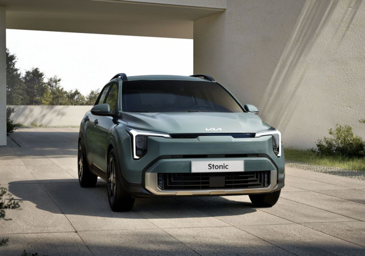 Le crossover urbain Kia Stonic restylé affiche un look affirmé