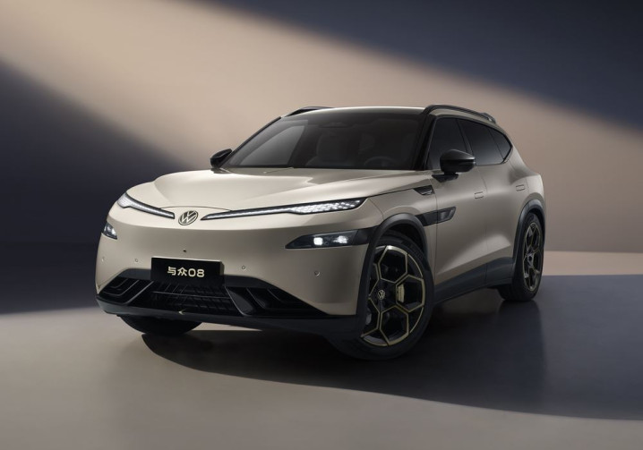 Le grand SUV électrique Volkswagen ID.Unyx 08 a été développé en Chine pour la Chine