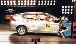 La nouvelle Honda Insight obtient 5 étoiles au crash test Euro NCAP