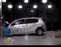 L'Euro NCAP durcit son système d'attribution des 5 étoiles en 2010