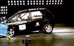 Le Kia Venga obtient 5 étoiles à l’Euro NCAP