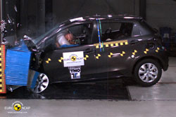 Cinq étoiles à l’Euro NCAP pour la Toyota Yaris