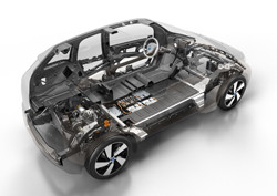 Les occupants de la BMW i3 électrique profitent de la protection d'un matériau ultra rigide