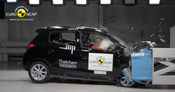 La Mitsubishi Space Star obtient quatre étoiles sur cinq possibles aux crash-tests Euro NCAP