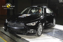 La berline Infiniti Q50 obtient cinq étoiles aux crash-tests Euro NCAP