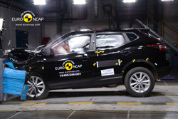 Le Nissan Qashqai obtient cinq étoiles aux crash-tests Euro NCAP 2014
