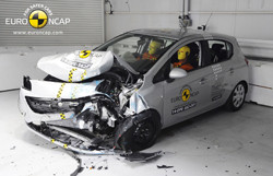 L'Opel Corsa obtient quatre étoiles aux crash-tests Euro NCAP