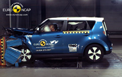 Le Kia Soul EV obtient quatre étoiles aux crash-tests Euro NCAP