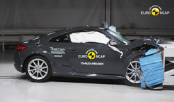 L'Audi TT obtient quatre étoiles aux crash-tests Euro NCAP