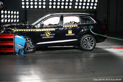 L’Audi Q7 obtient cinq étoiles aux crash-tests Euro NCAP