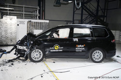 Le Ford S-Max obtient cinq étoiles aux crash-tests Euro NCAP