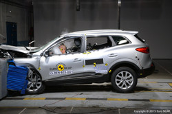Le Renault Kadjar obtient cinq étoiles aux crash-tests Euro NCAP