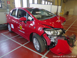 La Honda Jazz obtient cinq étoiles aux crash-tests Euro NCAP