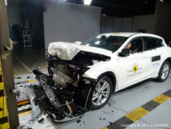 L'Infiniti Q30 obtient cinq étoiles aux crash-tests Euro NCAP