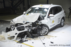 La BMW X1 obtient cinq étoiles aux crash-tests Euro NCAP