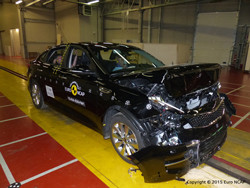 La Kia Optima obtient cinq étoiles aux crash-tests Euro NCAP