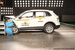 Le Volkswagen Tiguan obtient cinq étoiles aux crash-tests Euro NCAP