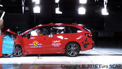 La Subaru Levorg obtient cinq étoiles aux crash-tests Euro NCAP