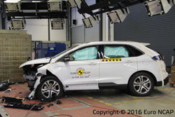 Le Ford Edge obtient cinq étoiles aux crash-tests Euro NCAP