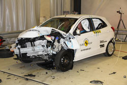 La Ford Ka Plus obtient trois étoiles aux crash-tests Euro NCAP