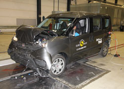 Le Fiat Doblo obtient trois étoiles aux crash-tests Euro NCAP