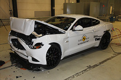 La Ford Mustang décroche trois étoiles sur cinq aux crash-tests Euro NCAP