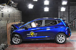 La Ford Fiesta obtient cinq étoiles aux crash-tests Euro NCAP