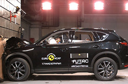 Le Mazda CX-5 obtient cinq étoiles aux crash-tests Euro NCAP