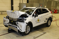 Le Mitsubishi Eclipse Cross obtient cinq étoiles aux crash-tests Euro NCAP