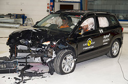 Le Skoda Karoq obtient cinq étoiles aux crash-tests Euro NCAP