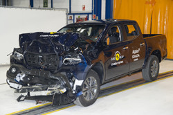 La Mercedes Classe X obtient cinq étoiles aux crash-tests Euro NCAP