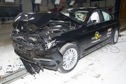 La BMW Série 6 Gran Turismo obtient cinq étoiles aux crash-tests Euro NCAP