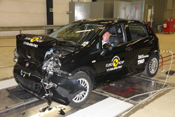 La Fiat Punto n'obtient aucune étoile aux crash-tests Euro NCAP