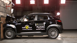 Le Hyundai Kona obtient cinq étoiles aux crash-tests Euro NCAP