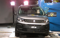 Le Peugeot Rifter obtient quatre étoiles aux crash-tests Euro NCAP