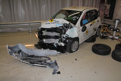 La Fiat Panda n'obtient aucune étoile aux crash-tests Euro NCAP