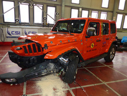 La Jeep Wrangler obtient une étoile aux crash-tests Euro NCAP