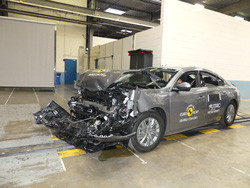 La Peugeot 508 obtient cinq étoiles aux crash-tests Euro NCAP