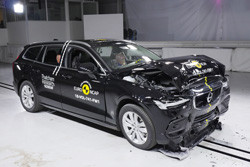 La Volvo V60 obtient cinq étoiles aux crash-tests Euro NCAP