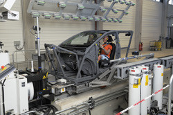 Le banc de crash-test Ford permet d’ajuster les performances des systèmes de sécurité
