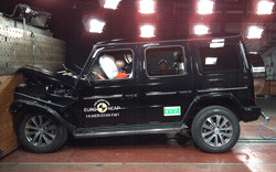 La Mercedes Classe G obtient cinq étoiles aux crash-tests Euro NCAP