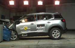 Le Citroën C5 Aircross obtient quatre étoiles aux crash-tests Euro NCAP