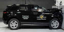 Le Range Rover Evoque obtient cinq étoiles aux crash-tests Euro NCAP